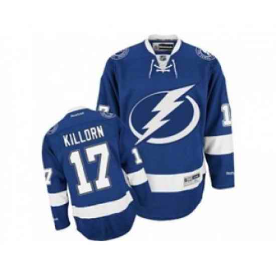nhl jerseys tampa bay lightning #17 killorn blue